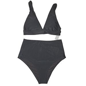American Eagle Outfitters Black Bikini Set